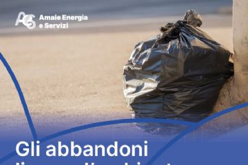 Gli abbandoni li paga l&amp;#700;ambiente, ma li paghi anche tu!
